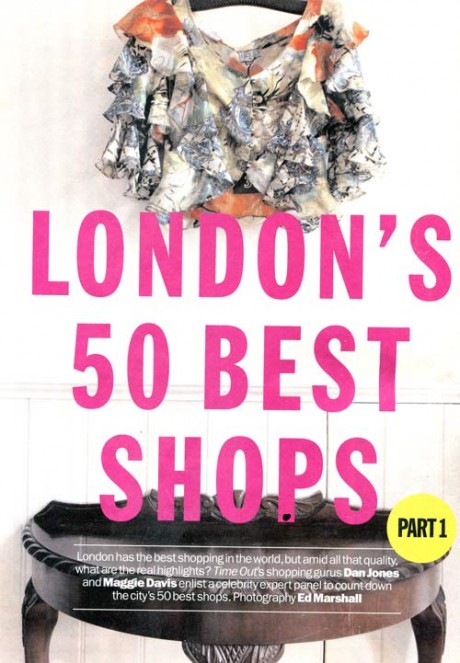 Time Out's 50 Best London Shops