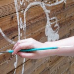 juju painting the loop fence