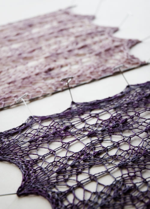 Finishing, Washing, Blocking — Loop Knitting