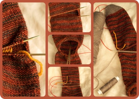 knit heel