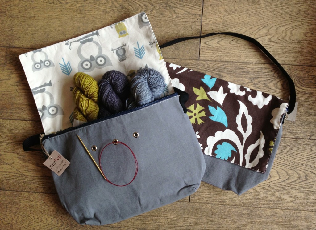 Yarn Pop Bag with Uncommon Thread Tough Sock. Loop, London