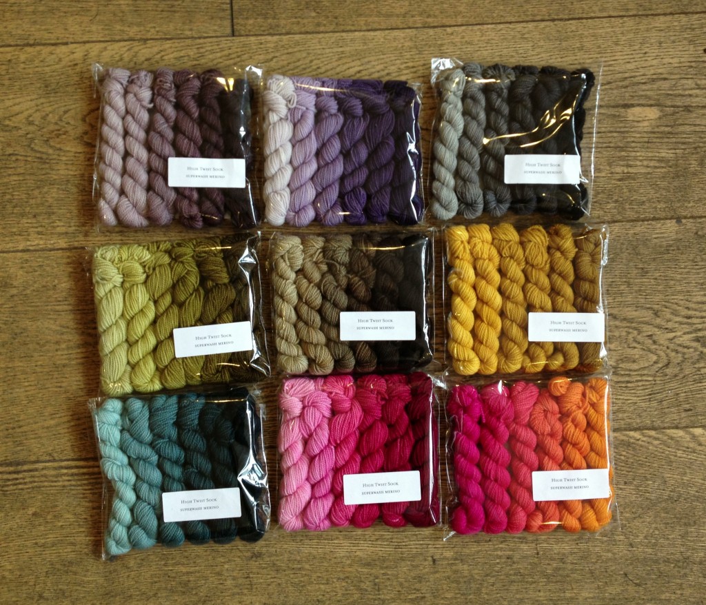 Pigeonroof Studios Mini Skeins! Loop, London. www.loopknitlounge.com