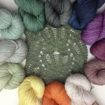 Eden Cottage Yarns, Titus 4ply with Swatch. Loop, London. www.loopknitlounge.com