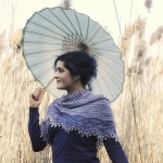 Cladonia by Kirsten Kapur from Shawl Book One. Photography Gale Zuker. Loop, London.