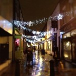 Camden passage at Christmas