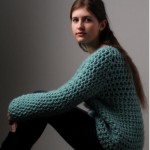 Mrs Moon Crochet Treble Jumper. Loop, London