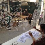 Nathalie Lete Painting Loop’s Window