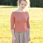 Compass Pullover by Quince & Co. Finch in Clay