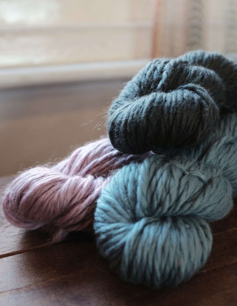 Quince & Co. Ibis (CW from Top) Coldspring, Guadalupe and Odessa.