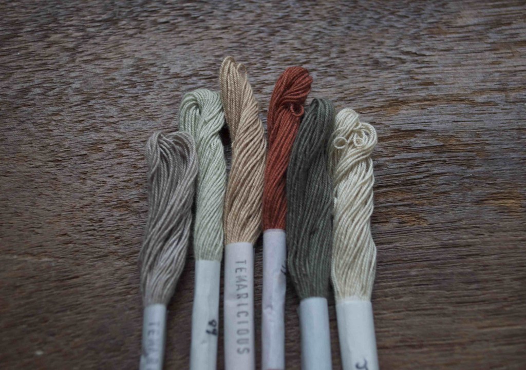 Temaricious Hand Dyed Cotton Threads, Loop London