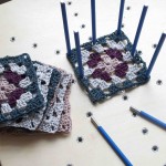 Granny Square Block Kit at Loop, London www.loopknitlounge.com