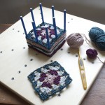 Granny Square Blocking Kit. Loop, London www.loopknitting.com