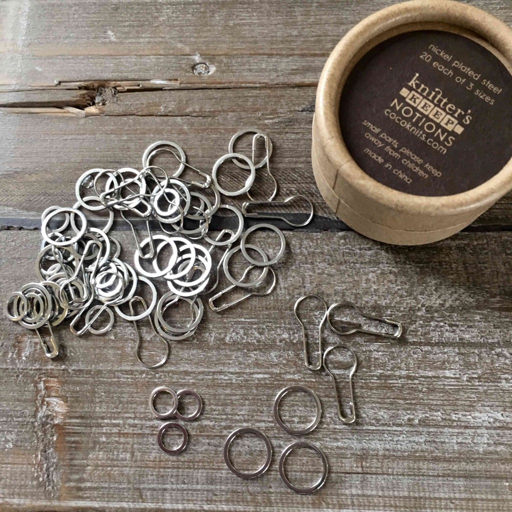 Nickel Plated Stitch Markers