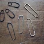 Rounded Metal Clasp Pin and Metallic Shawl Pins, Loop London