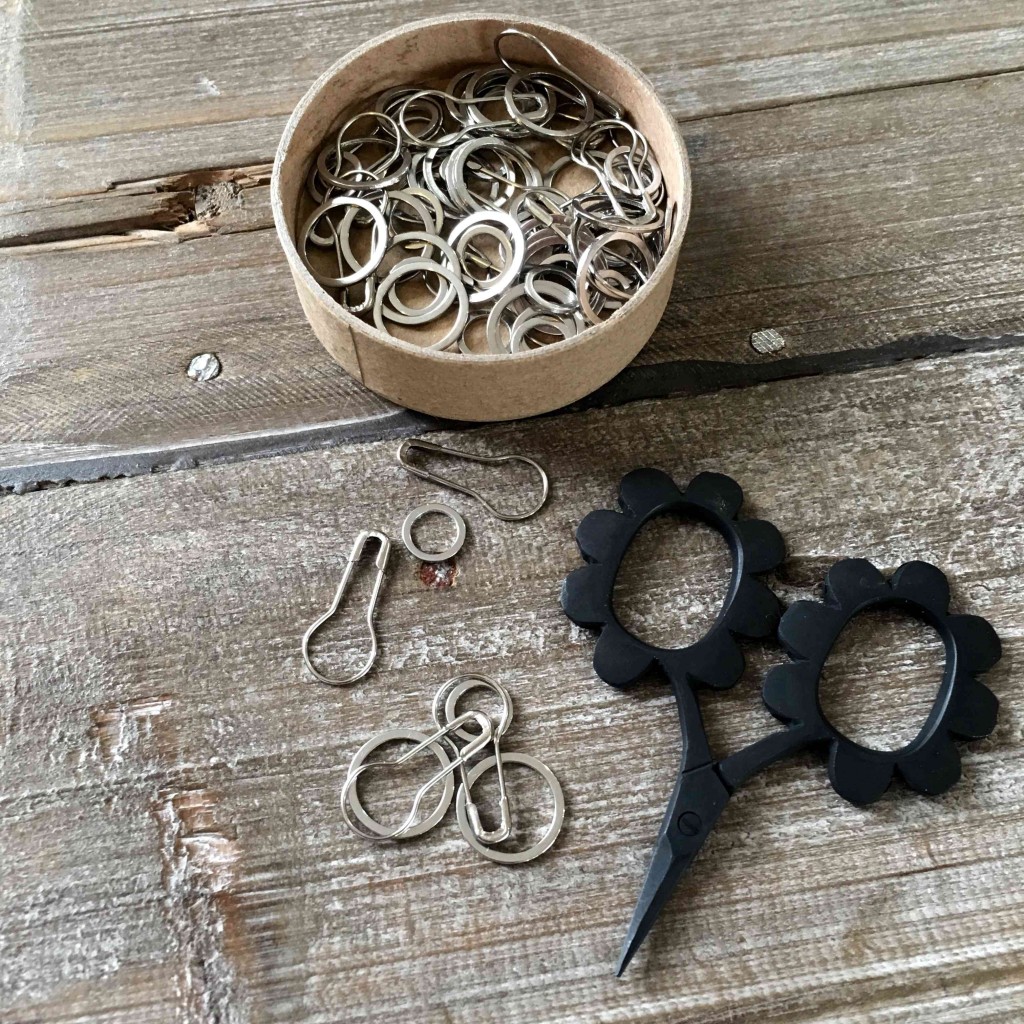 Stitchmarkers and Flower Scissors at Loop, Londn