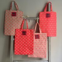 Pop Pink Project bags at loop london