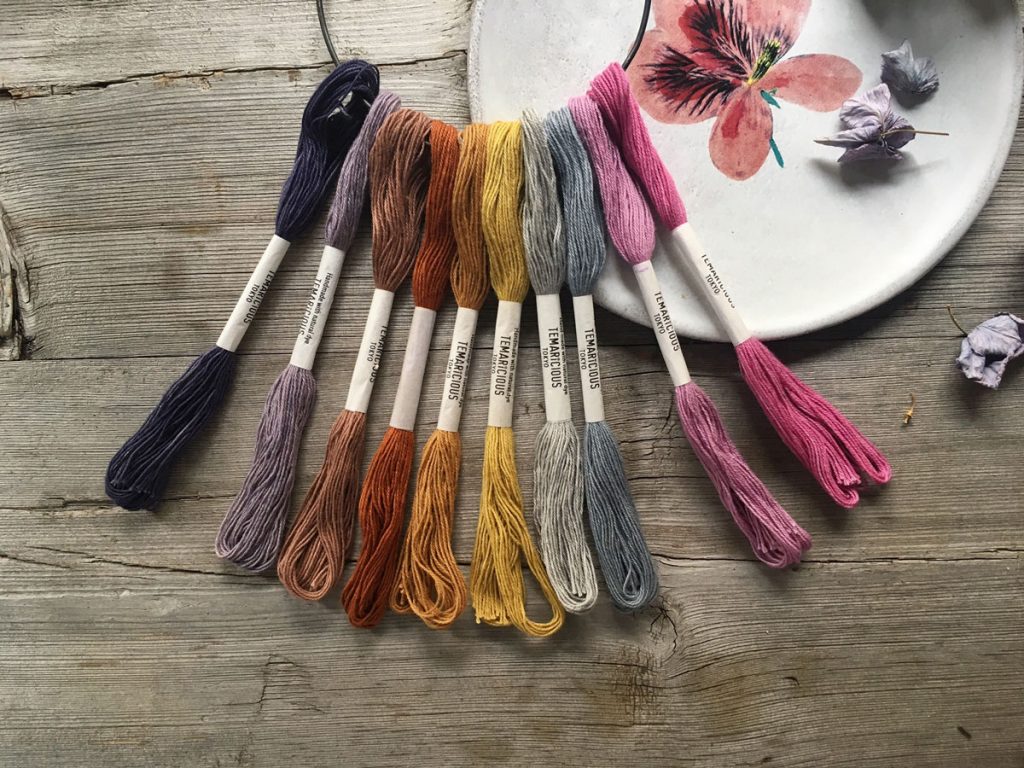 Temaricious Threads and embroidery Workshop at Loop London