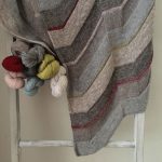 Isager Tokyo shawl with Isager yarns at Loop London