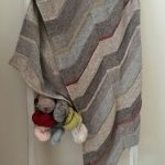 Isager Tokyo shawl with Isager yarns at Loop London