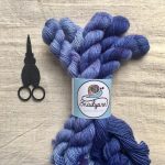 denim with Owl scissors