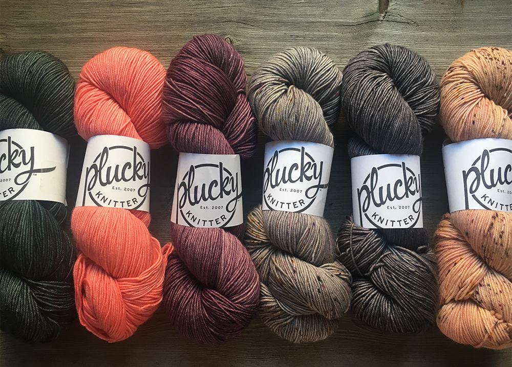 Bespoke Plucky Knitter Colours for Loop London