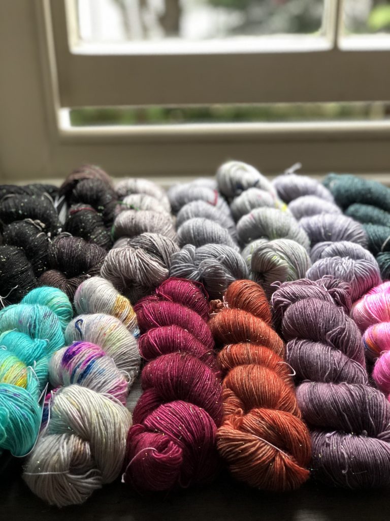 Madelinetosh Halo Glitter + Merino Light