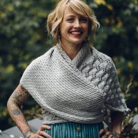 Hoarfrost shawl at Loop London