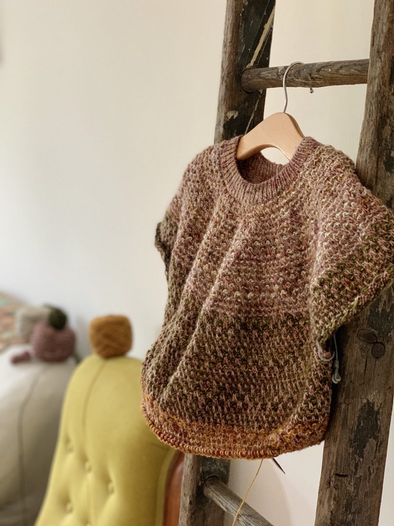 Bronte's Shifty Sweater in Madelinetosh at Loop London