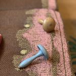 Celia Pym Darning and vintage darning mushrooms at Loop London