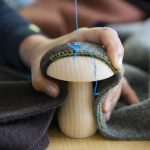 Hikaru Noguchi darning at Loop London