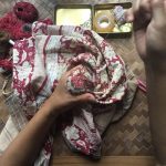 Hikaru Noguchi mending at Loop London 2