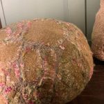 Rachael Matthews art mending at Loop London