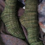 Through The Trees – Husk sock pattern