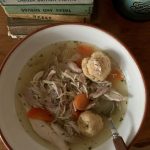 Susans chicken soup at Loop London