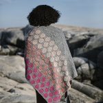 laine 9 olga jazzy winter suns shawl at Loop London 2