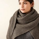 triangle garter wrap by purl soho on Ravelry