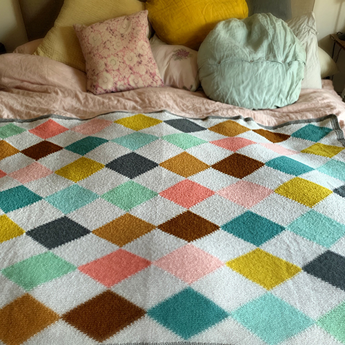 Harlequin Blanket at Loop London