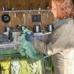 Naturally dyed yarn at Loop London 11