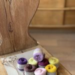 Naturally dyed yarn at Loop London 16