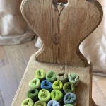 Naturally dyed yarn at Loop London 17