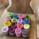 Naturally dyed yarn at Loop London 18