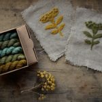 Naturally dyed yarn at Loop London 20