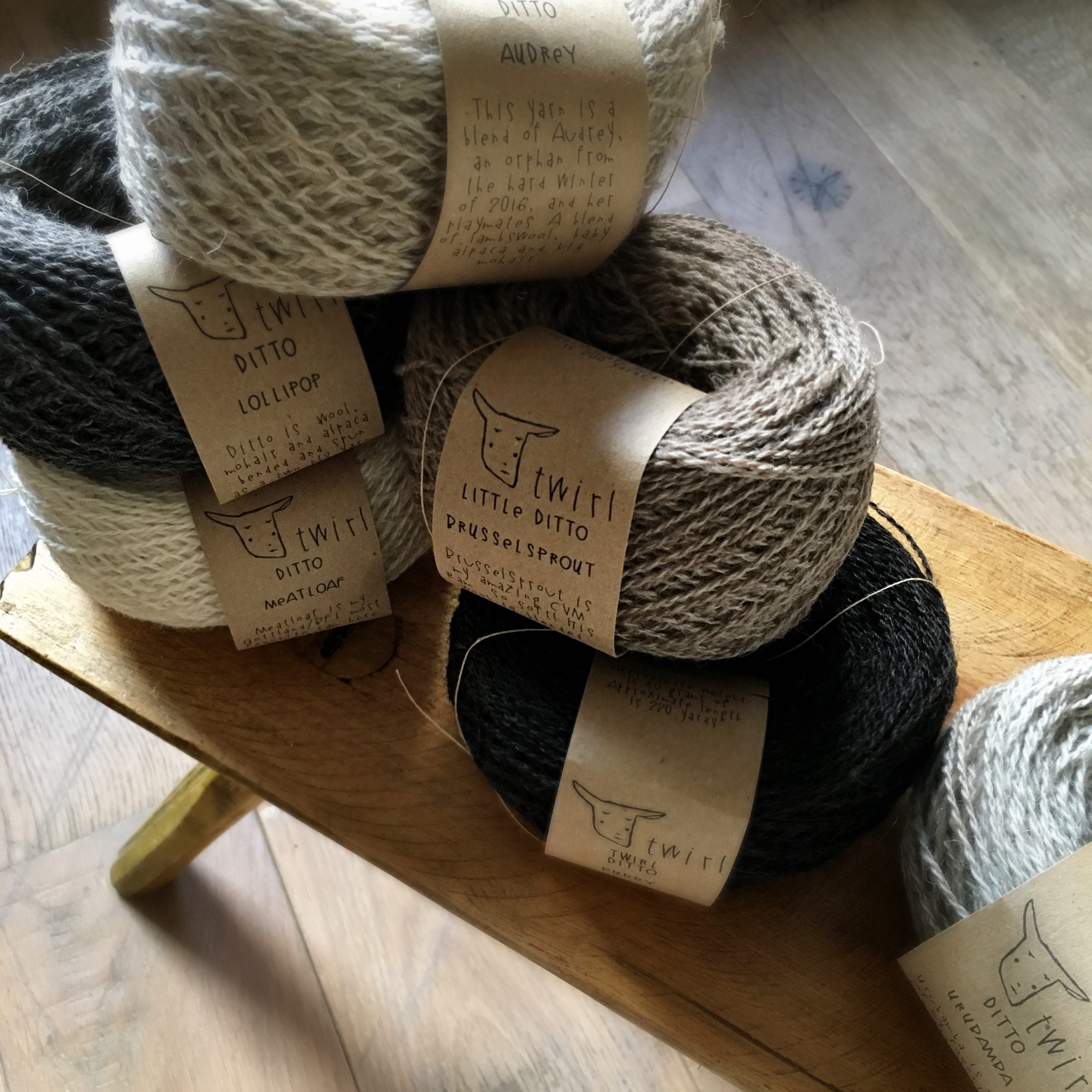 Naturally dyed yarn at Loop London 28 LoopKnitlounge