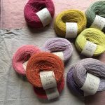 Naturally dyed yarn at Loop London 29
