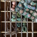 Naturally dyed yarn at Loop London 32