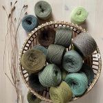 Naturally dyed yarn at Loop London 33