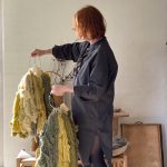 Naturally dyed yarn at Loop London 9