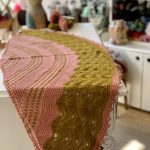 Colour combinations for beautiful shawls at Loop London 13