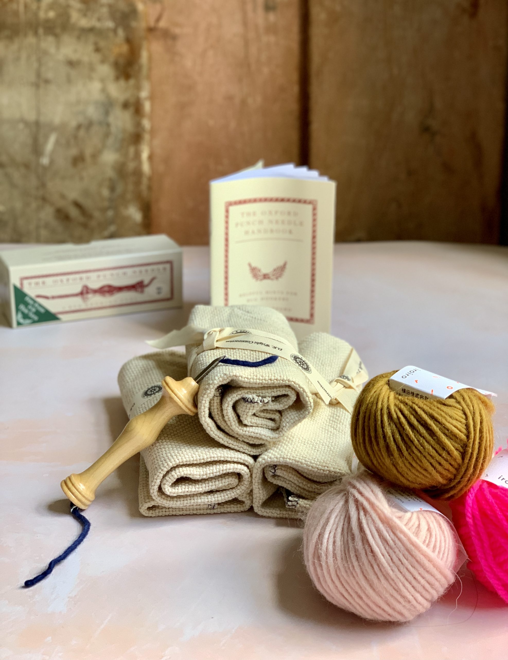Packing a punch with a new punch needle workshop, yarn and giveaway!