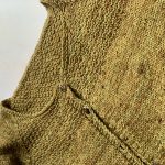 Dexter cardigan by Isabel Kraemer in Viola Fingering Mustard